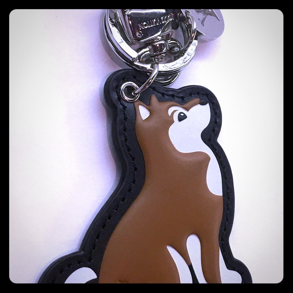 Louis Vuitton Bag Charm Key Chain Shiba Inu